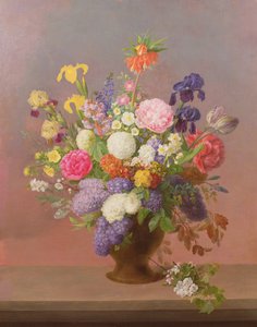 Lentebloemen in een vaas